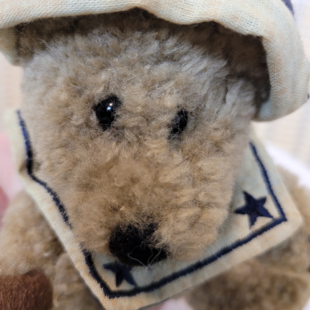 Boyds Bears Plush Teddy Bear Sailor Chauncey Fitzbruin Jointed Vintage